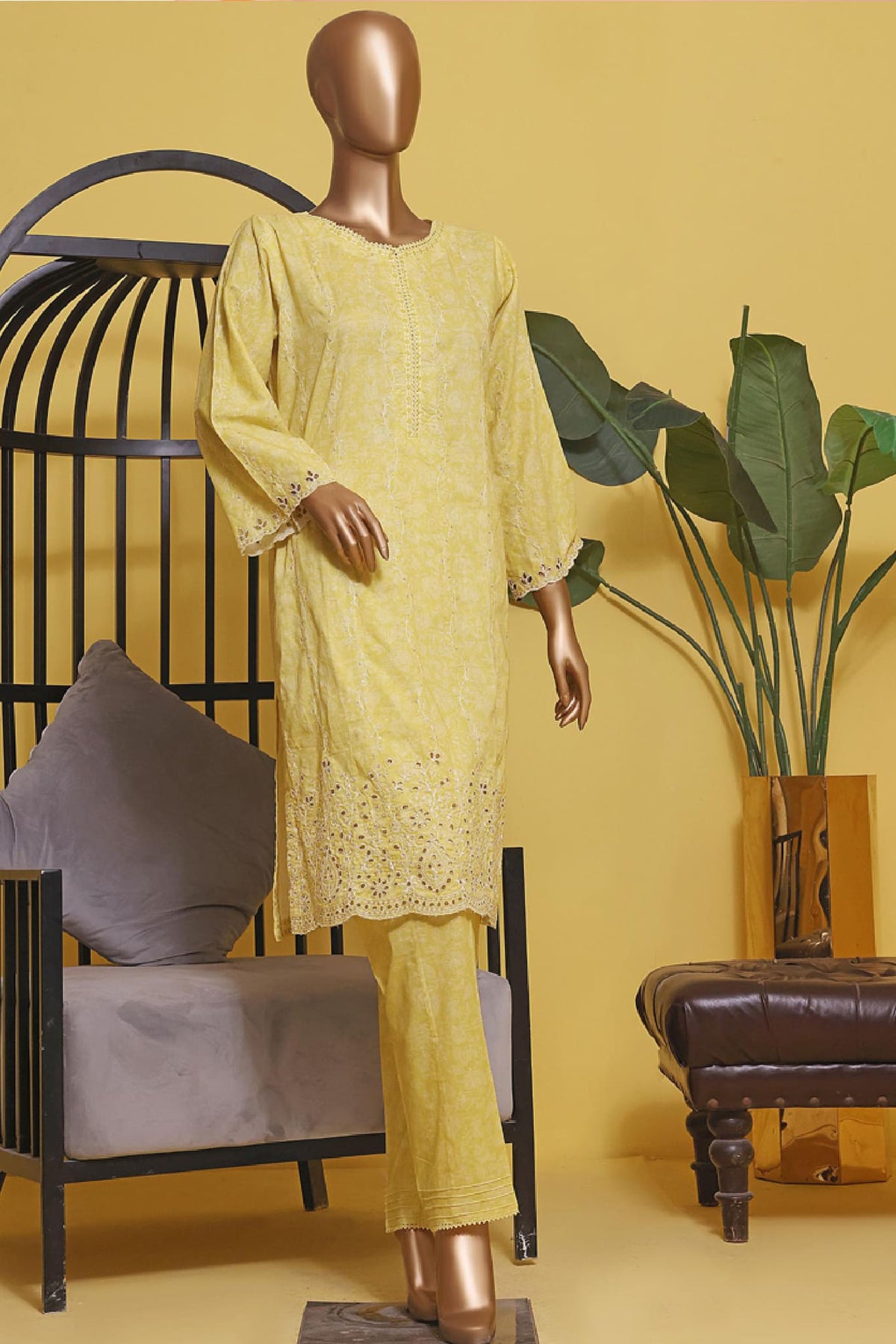 Janaan by Bin Saeed Stitched 2 Piece Chikankari Cotton Vol-02 Collecti –  Shomi Official