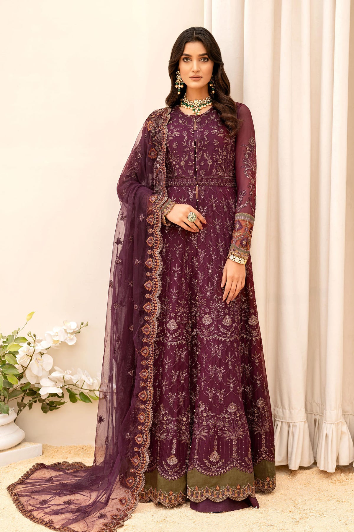 Chinon by Iznik Unstitched 3 Piece Luxury Chiffon Collection'2023-CC-04-Anais