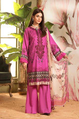Charizma Unstitched Embroidered Chapter 01 Lawn Collection'2021-CEL-02