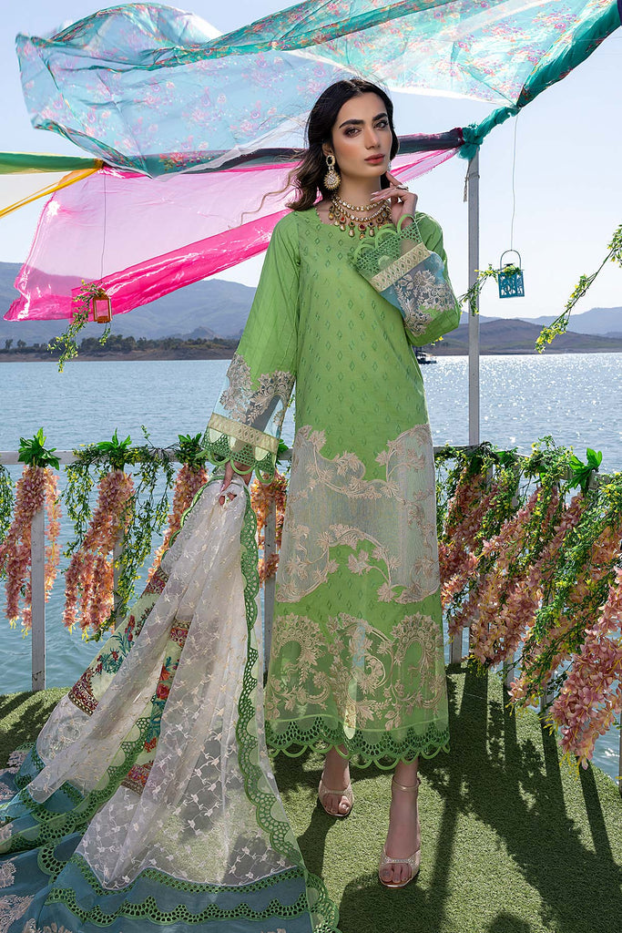Signature Series by Charizma Unstitched Embroidered Lawn Collection'2022-CFL-04