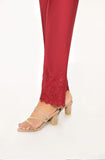 Sada Bahar Stitched Chikankari Cutwork Trouser Collection'2021-CK-02-Red