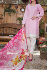 Amna Khadija Unstitched 3 Piece Chikankari Lawn Collection'2022-CKL-01-A