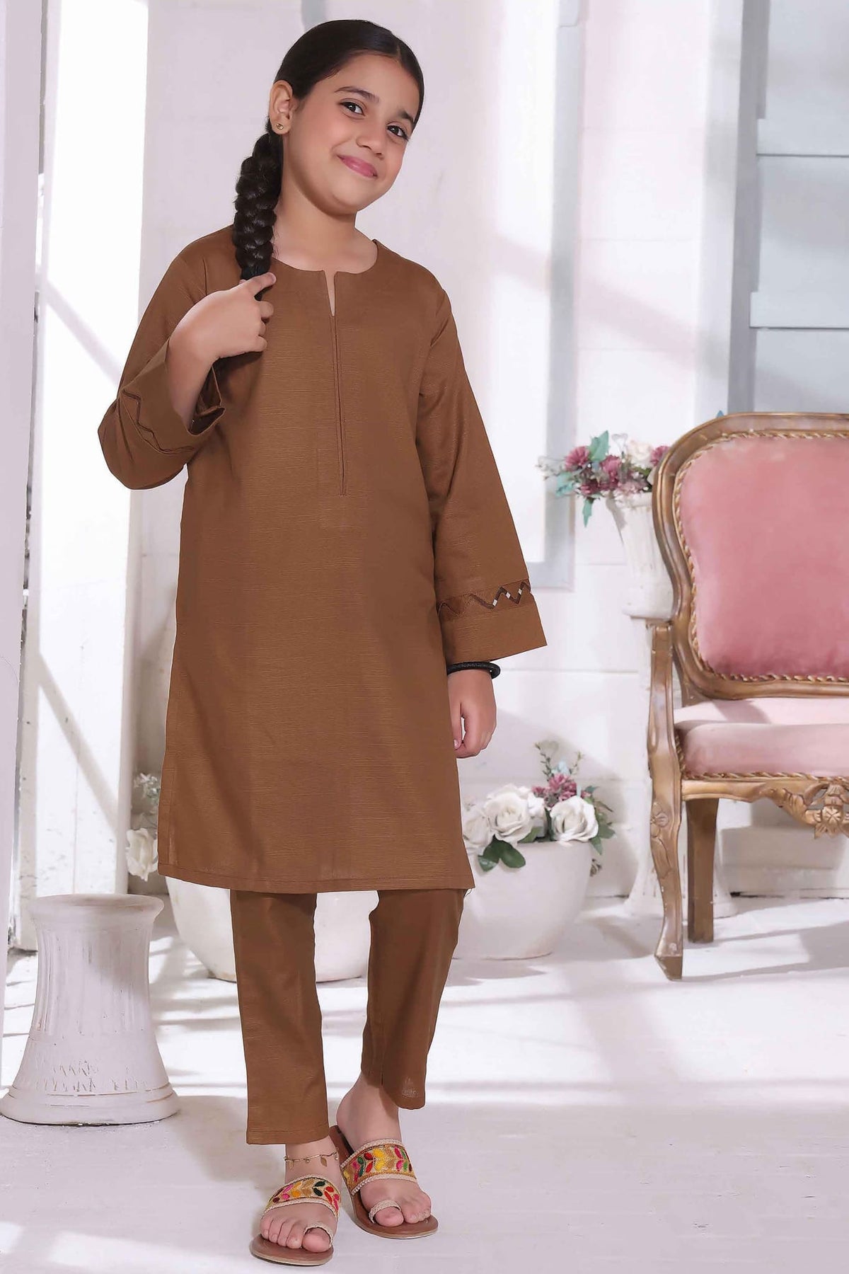 Saheliyan by Amna Khadija Stitched 2 Piece Mother Daughter Vol-04 Collection'2022-S-02