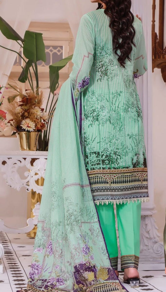 VS Misri Unstitched 3 Piece Digital Printed Lawn Collection'2022-VS-02