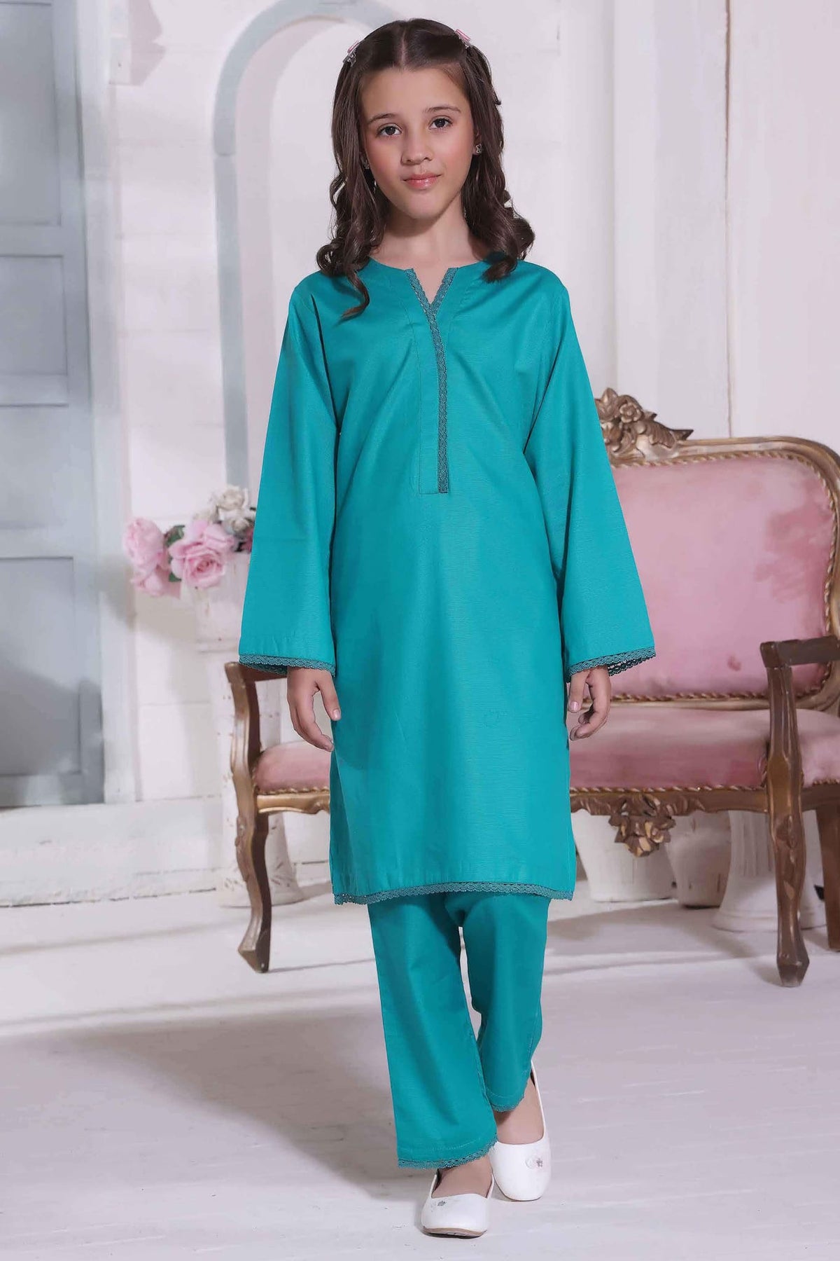 Saheliyan by Amna Khadija Stitched 2 Piece Mother Daughter Vol-04 Collection'2022-S-04