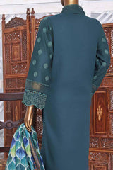 Bin Saeed Stitched 3 Piece Embroidered Pret Chikankari Collection'2022-DTS-016-Green