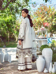 Seran Unstitched 3 Piece Luxury Eid Lawn Collection'2022-05-Monochrome Magic