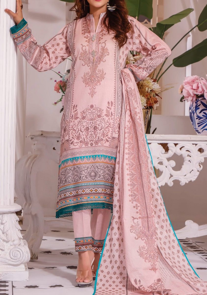 VS Misri Unstitched 3 Piece Digital Printed Lawn Collection'2022-VS-07-A