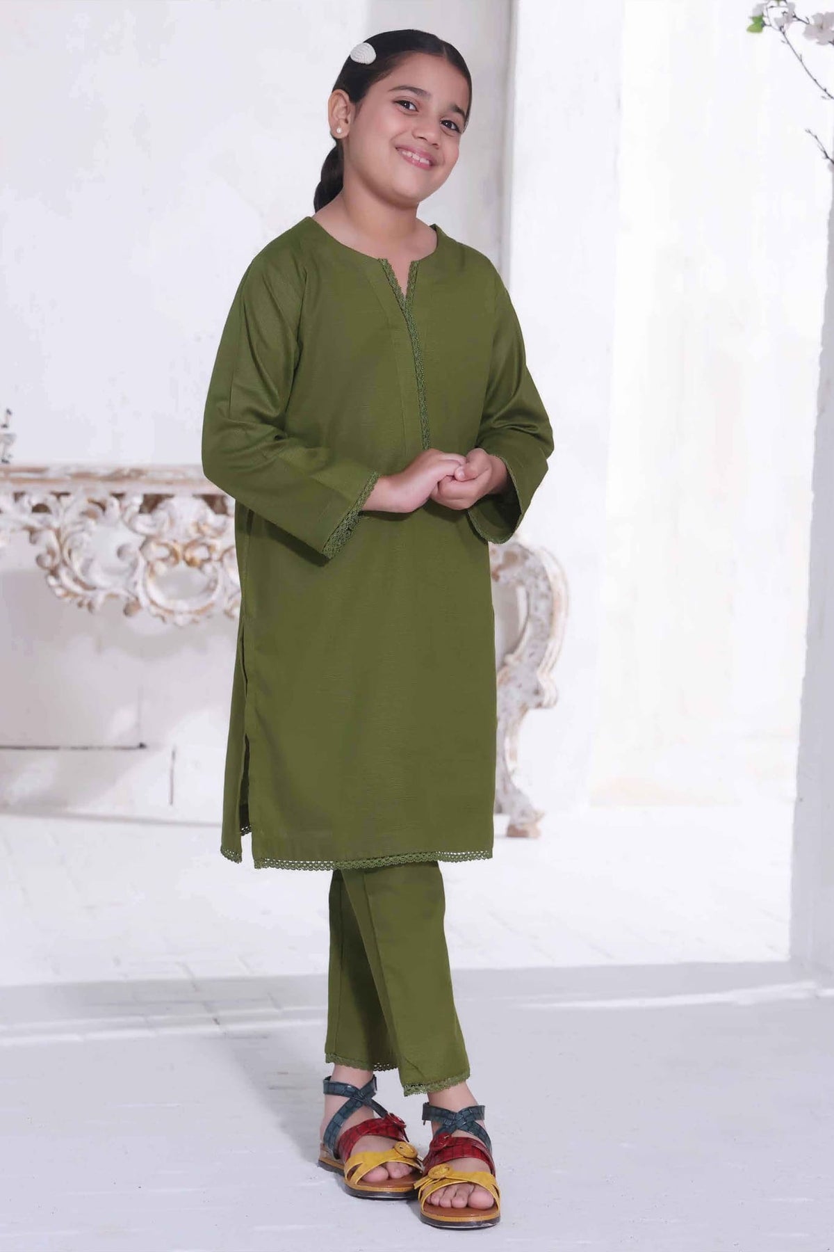 Saheliyan by Amna Khadija Stitched 2 Piece Mother Daughter Vol-04 Collection'2022-S-07
