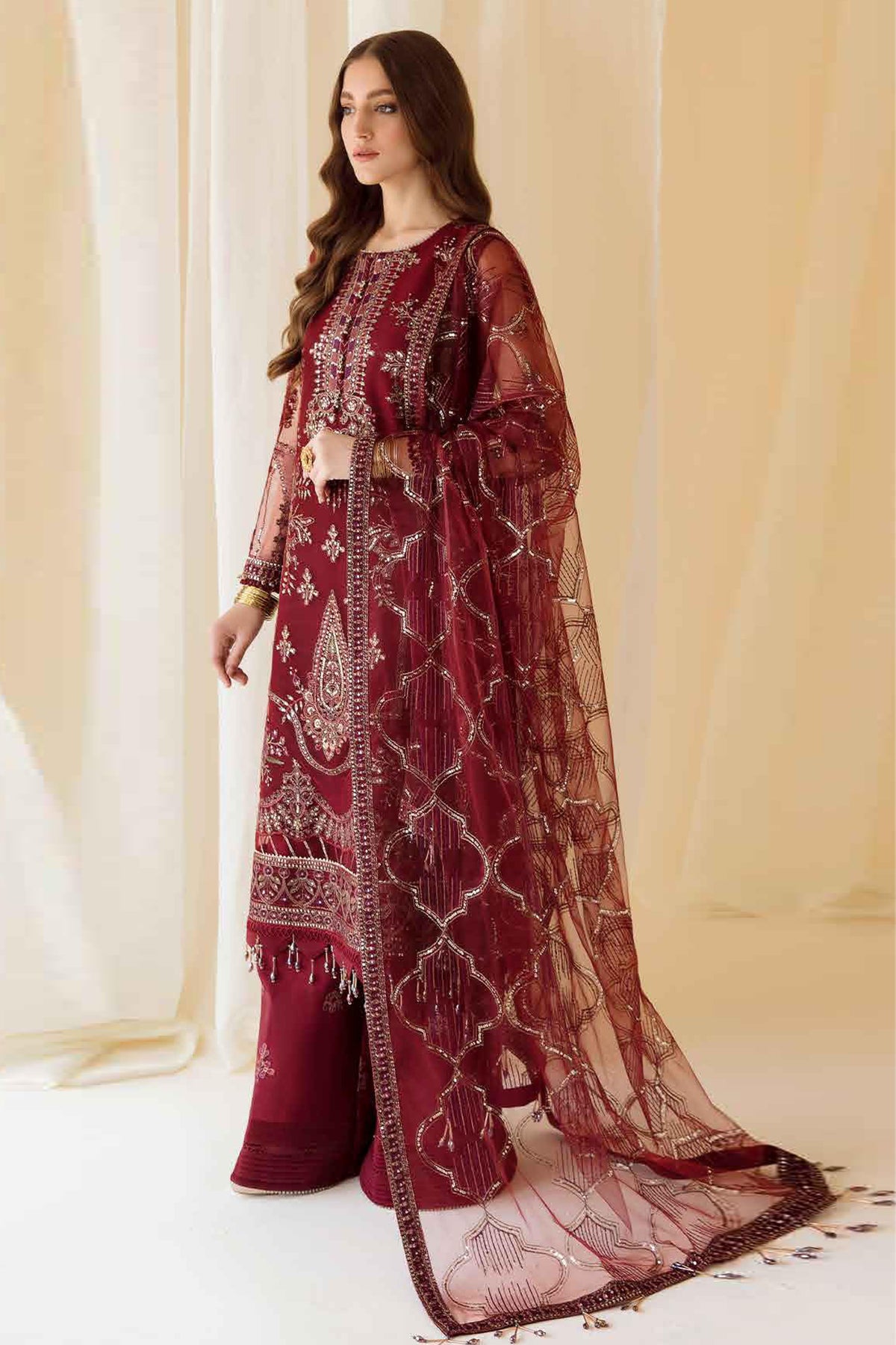 Rang e Mehr by Alizeh Fashions Unstitched Luxury Chiffon Collection'2023 D-08-Raya