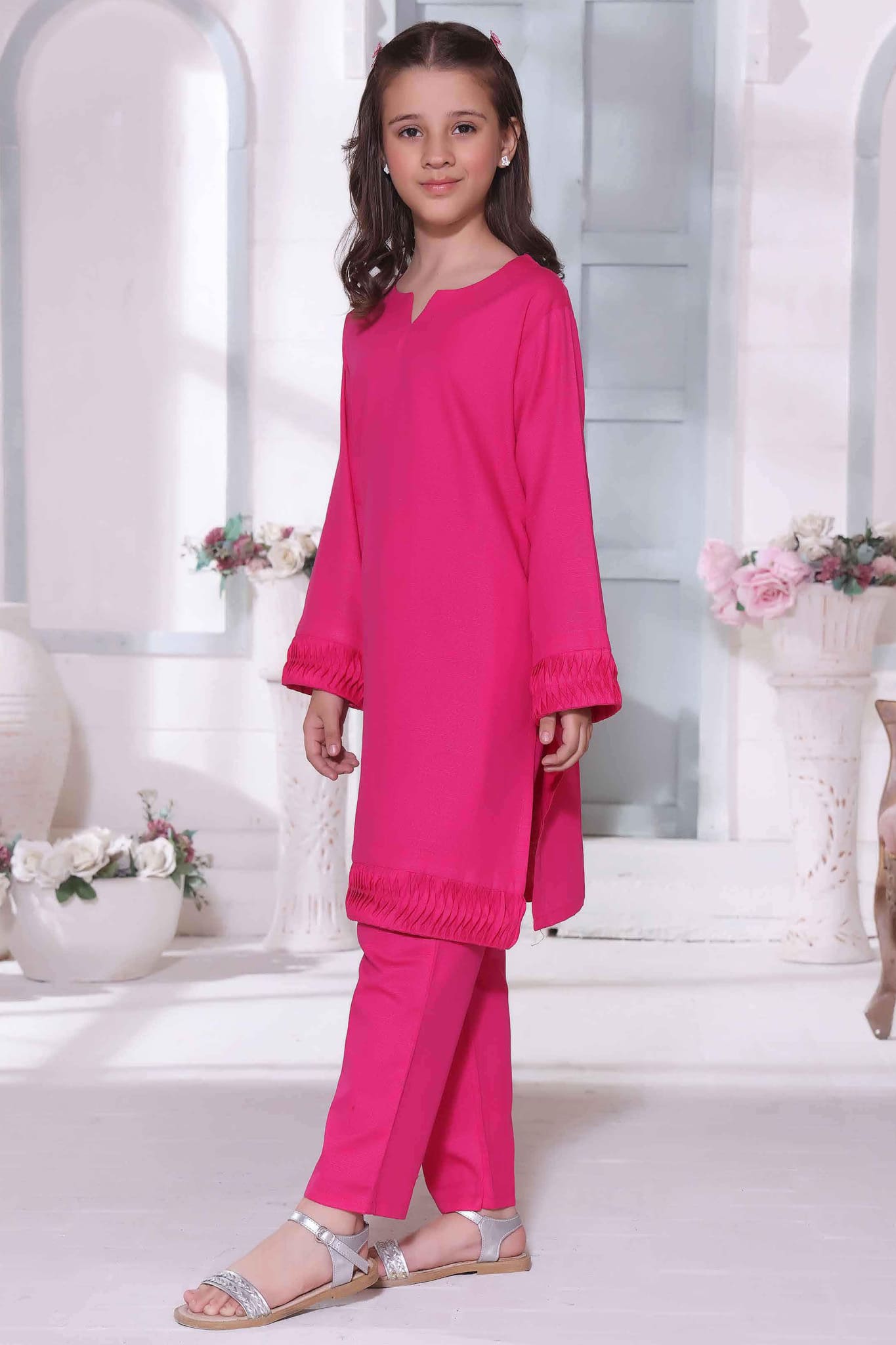 Saheliyan by Amna Khadija Stitched 2 Piece Mother Daughter Vol-04 Collection'2022-S-09