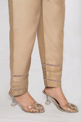 Sada bahar Stitched Trouser Collection'2022-TR-116-D.Fawn