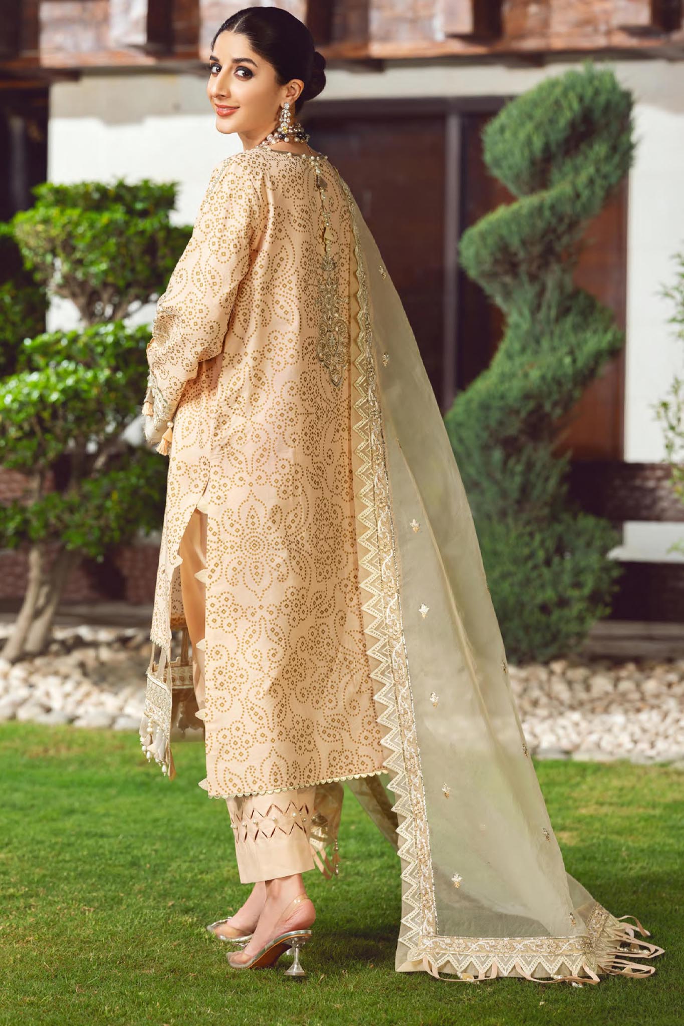 Seran Unstitched 3 Piece Luxury Eid Lawn Collection'2022-10-Floret Flair