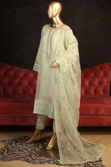 Bin Saeed Dhagakari Stitched 3 Piece Luxury Formal Vol-03 Collection'2022-OMS-007-Anguri