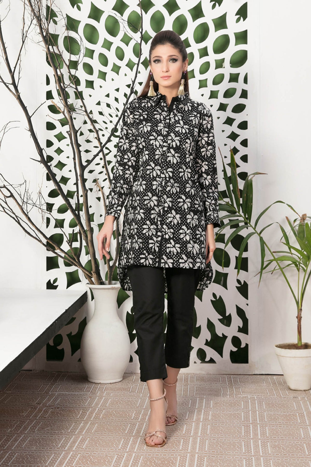 Nero by Tawakkal Stitched Batik Printed Shirt Collection'2022-BT-1136