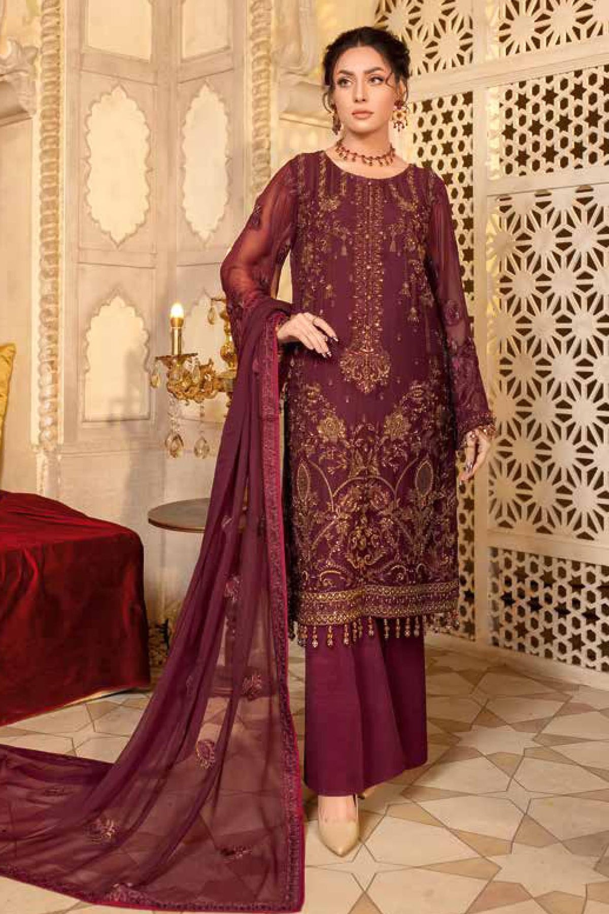 Zarsha by Fashion City Unstitched 3 Piece Formal Collection'2023-Z-17
