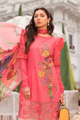 Mein Teri Aan by Maria B Unstitched 3 Piece Luxury Lawn Collection'2022-D-2207-A