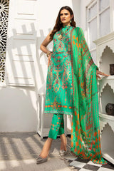 Sareena by Shaista Unstitched 3 Piece Lawn Collection’2021-SS-223