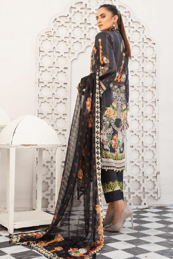 Sareena by Shaista Unstitched 3 Piece Lawn Collection’2021-SS-228