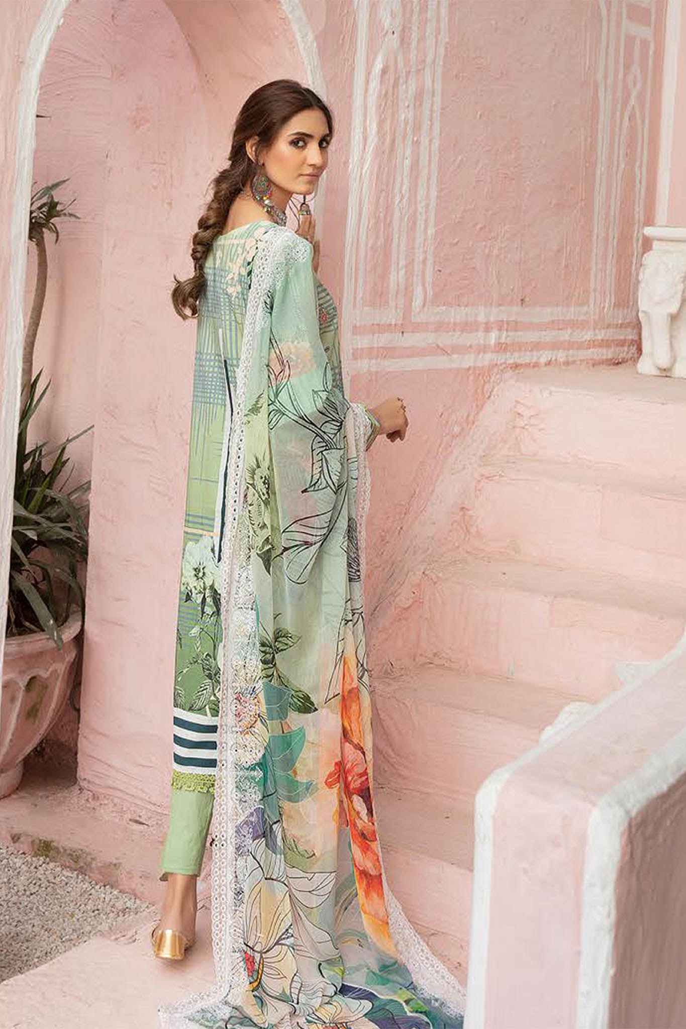 Darani by Shaista Unstitched 3 Piece Lawn Collection'2022-D-266