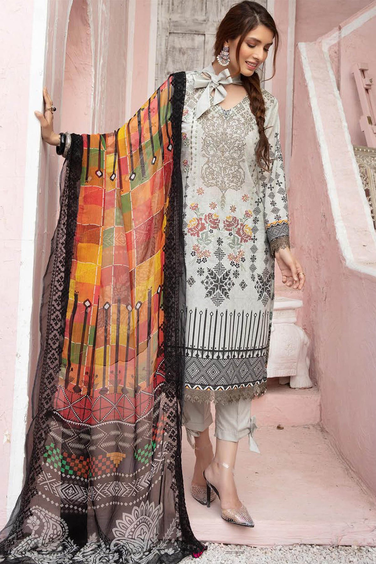 Darani by Shaista Unstitched 3 Piece Lawn Collection'2022-D-271