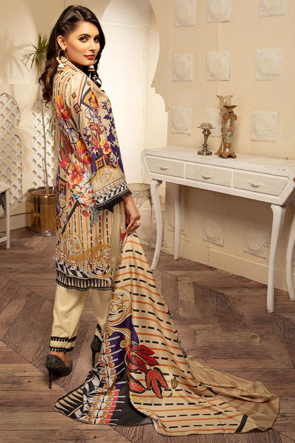 Mahoor by Shaista Unstitched Embroidered Lawn Collection'2021-D-326
