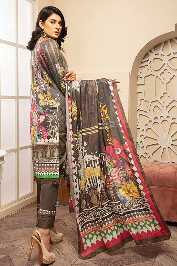 Mahoor by Shaista Unstitched Embroidered Lawn Collection'2021-D-331