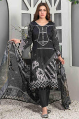 Signature Monochrome by Tawakkal Unstitched 3 Piece Digital Printed Lawn Collection'2022-M-7431