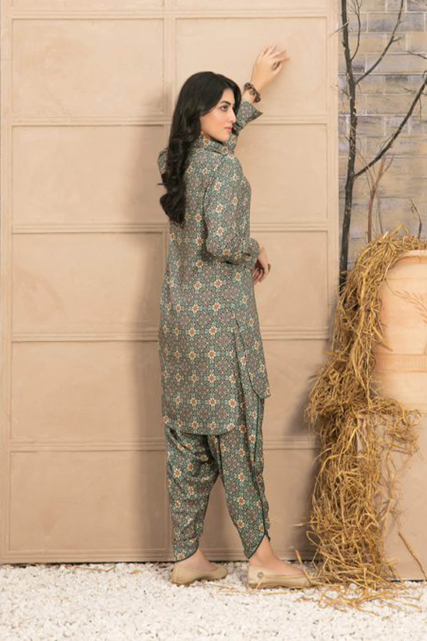 Casual by Tawakkal Stitched 2 Piece Digital Printed Linen Collection'2022-CL-7614