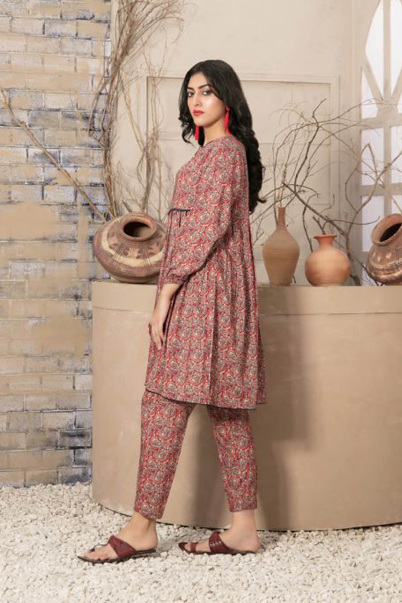 Casual by Tawakkal Stitched 2 Piece Digital Printed Linen Collection'2022-CL-7617