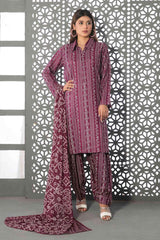 Lyra by Tawakkal Unstitched 3 Piece Digital Print Linen Collection'2022-L-7761