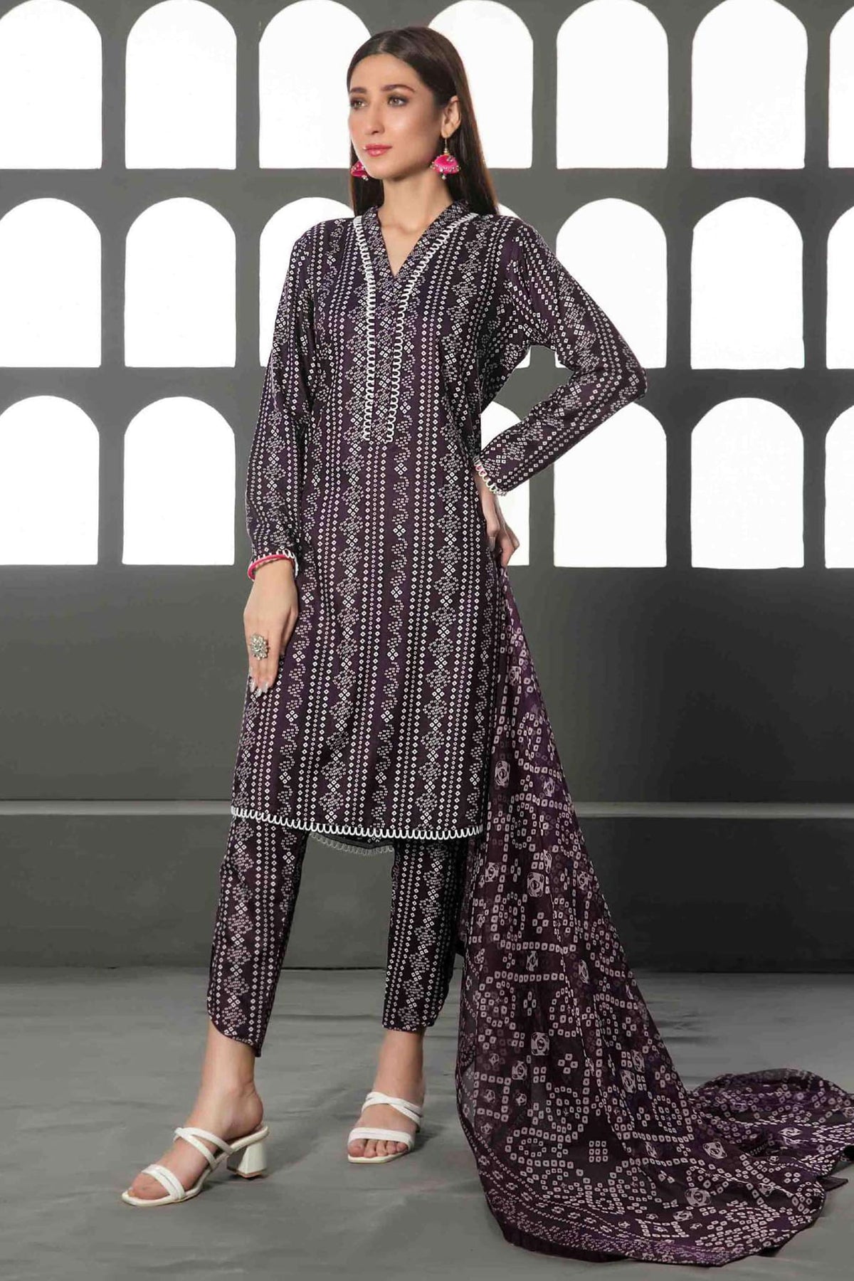 Lyra by Tawakkal Unstitched 3 Piece Digital Print Linen Collection'2022-L-7766