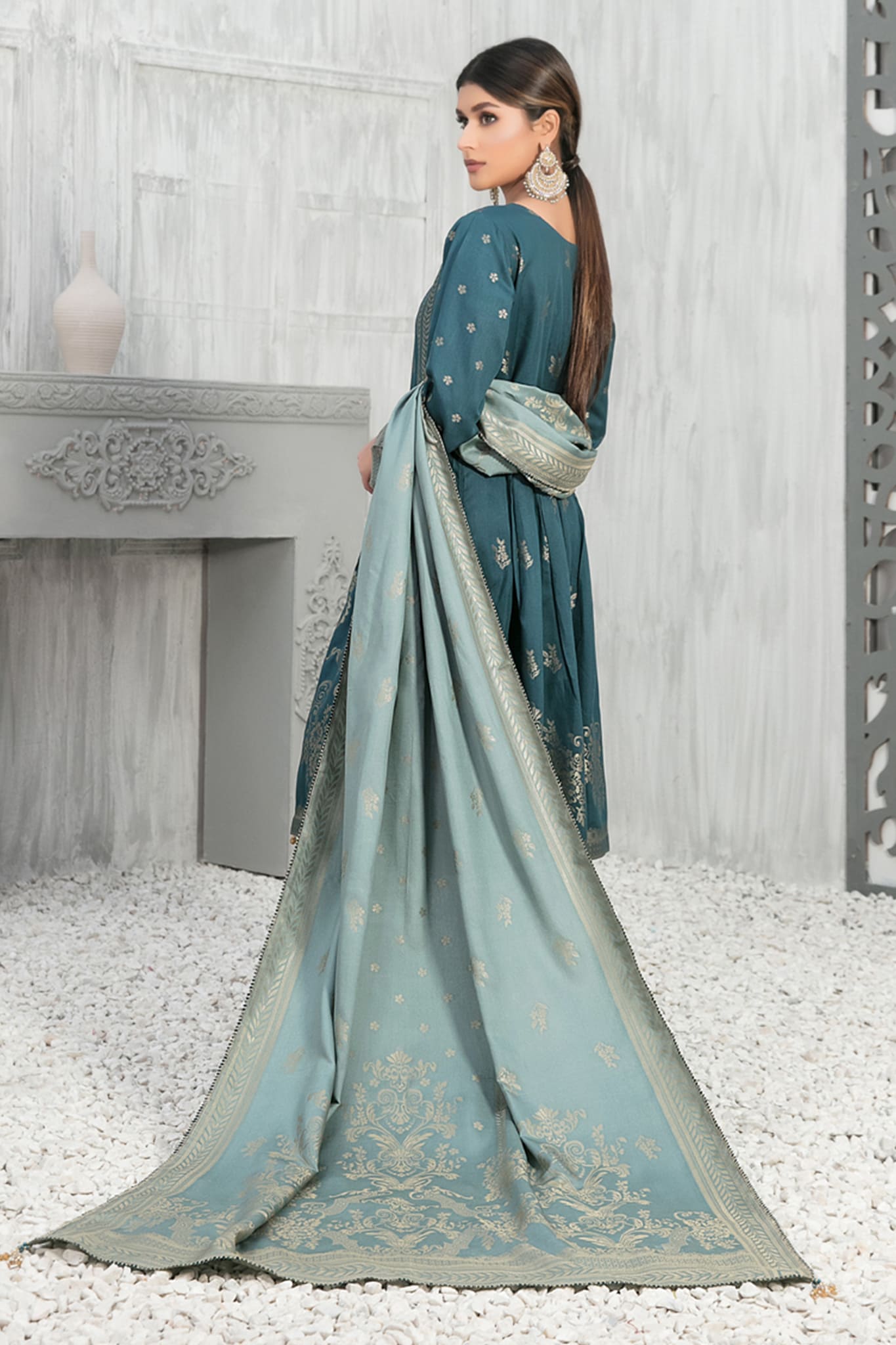 Esma by Tawakkal Unstitched 3 Piece Viscose Stable Banarsi Collection'2022-E-8136