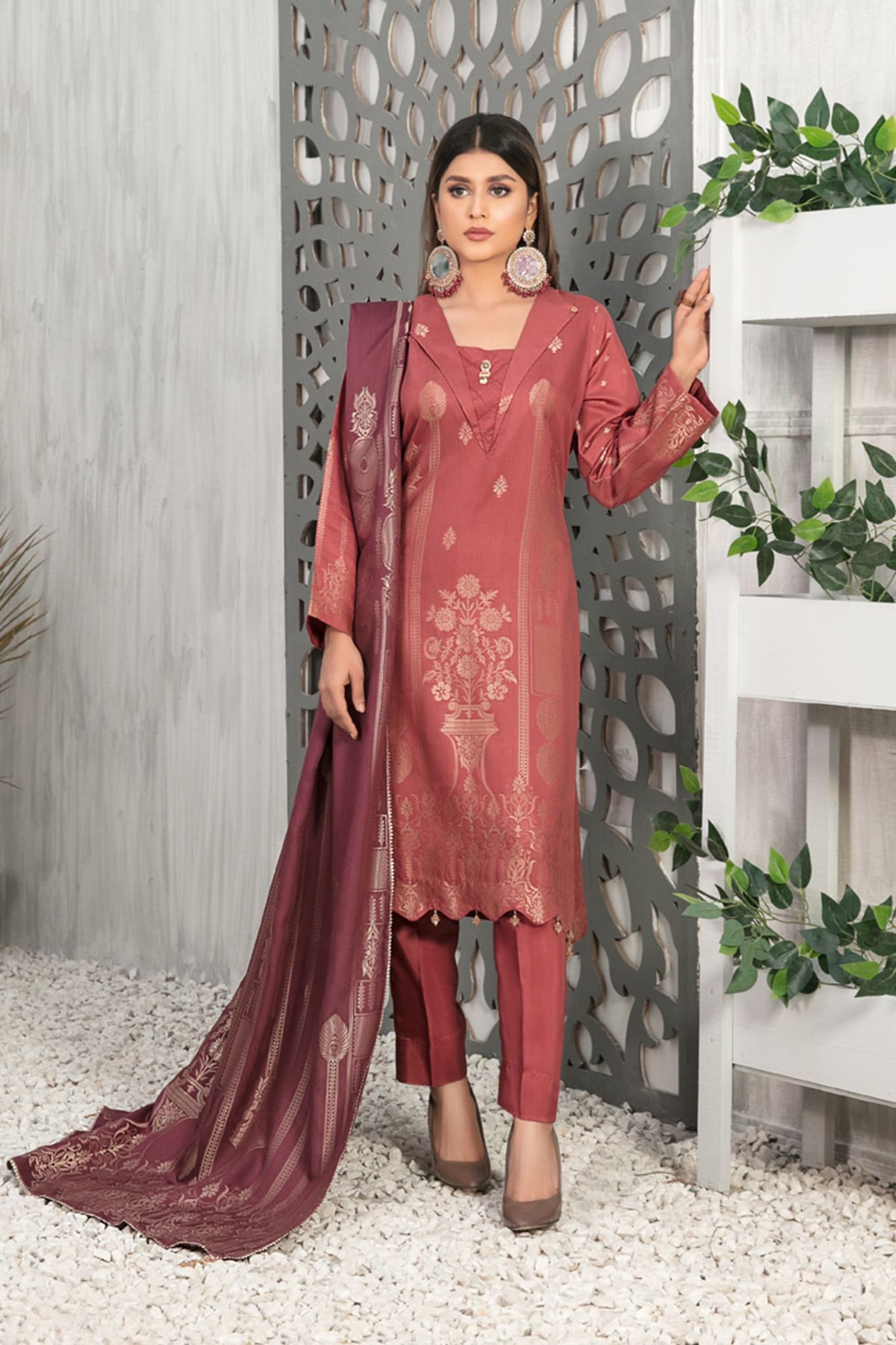 Esma by Tawakkal Unstitched 3 Piece Viscose Stable Banarsi Collection'2022-E-8142