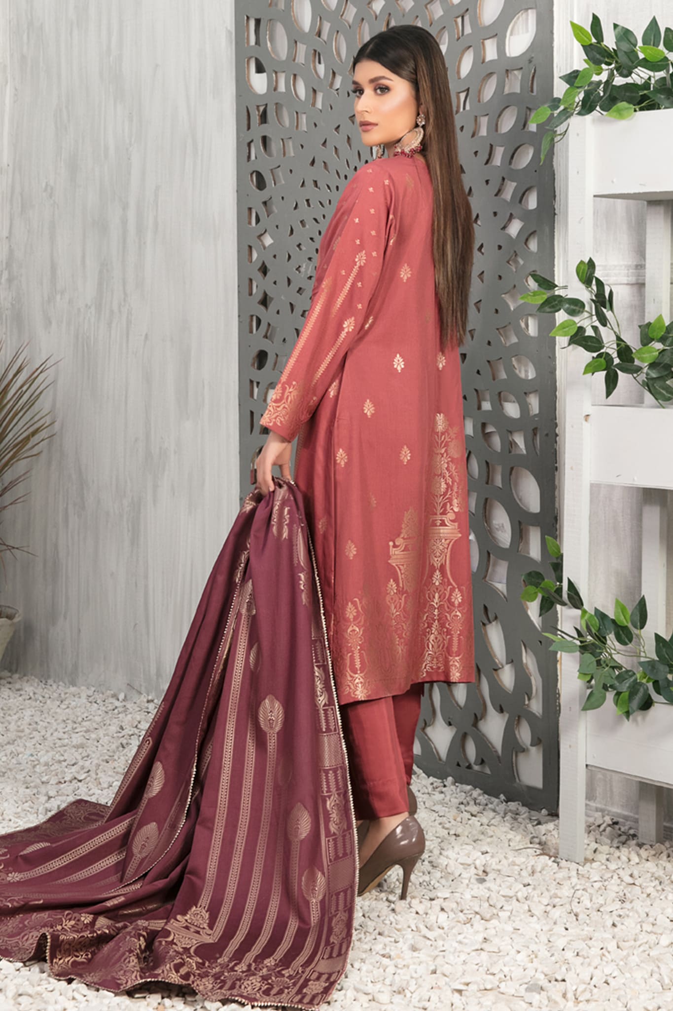 Esma by Tawakkal Unstitched 3 Piece Viscose Stable Banarsi Collection'2022-E-8142