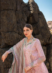 Crimson Unstitched 3 Piece Eid Luxury Lawn Collection'2023-02-A-Summer Rosettes