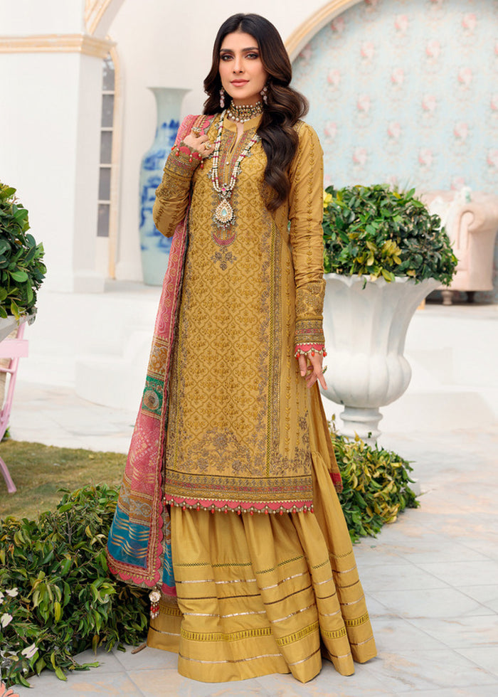 Noor by Sadia Asad Unstitched 3 Piece Chikankari Lawn Collection'2022-D05-B