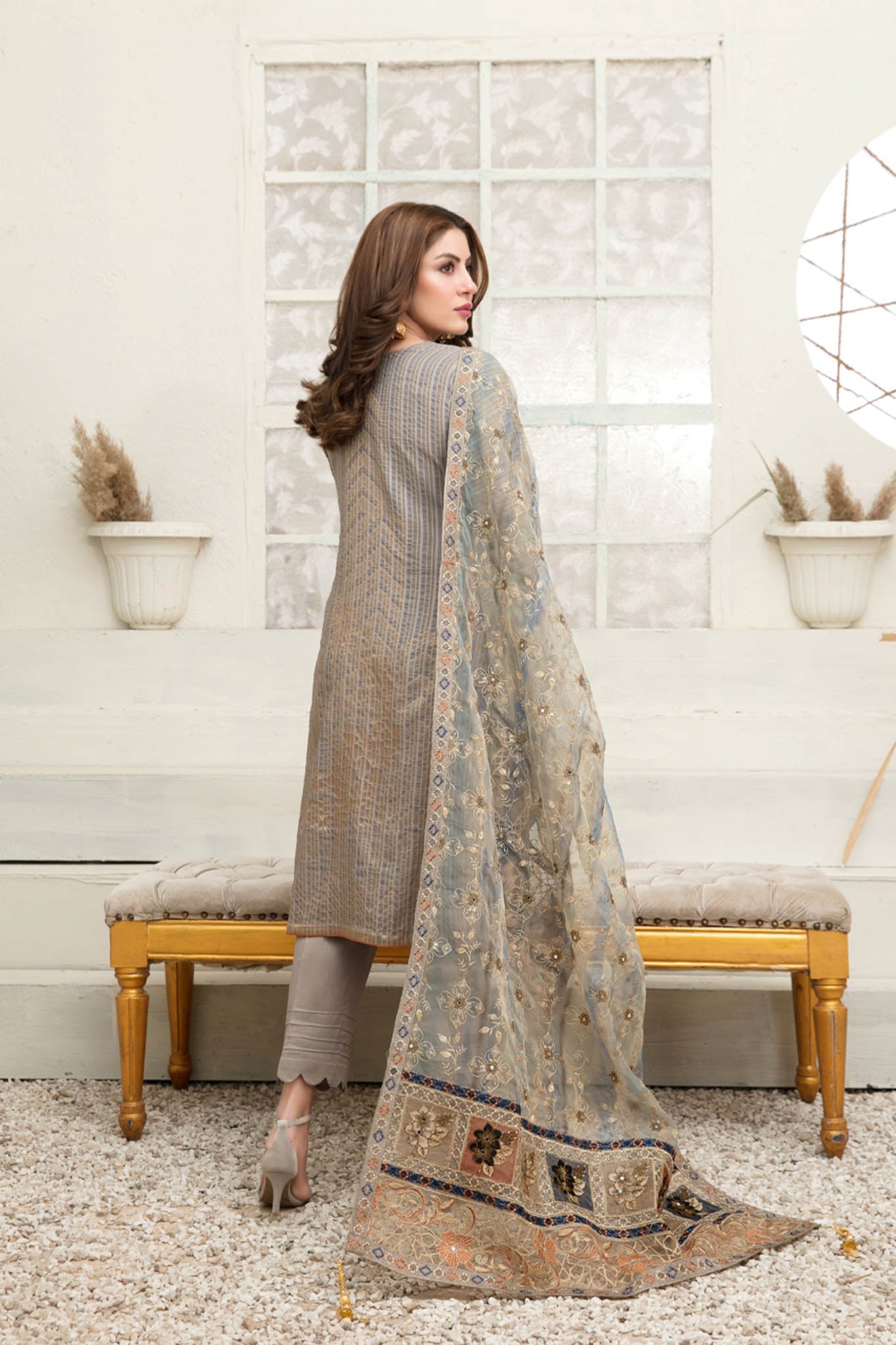 Giselle by Tawakkal Unstitched 3 Piece Lawn Collection'2022-GT-6045