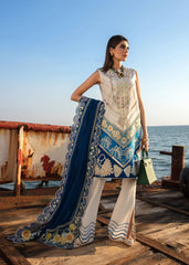 Crimson Unstitched 3 Piece Eid Luxury Lawn Collection'2023-06-A-Summery Medley