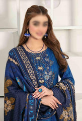 Seher by Tawakkal Unstitched 3 Piece Linen Collection'2022-S-7542-B