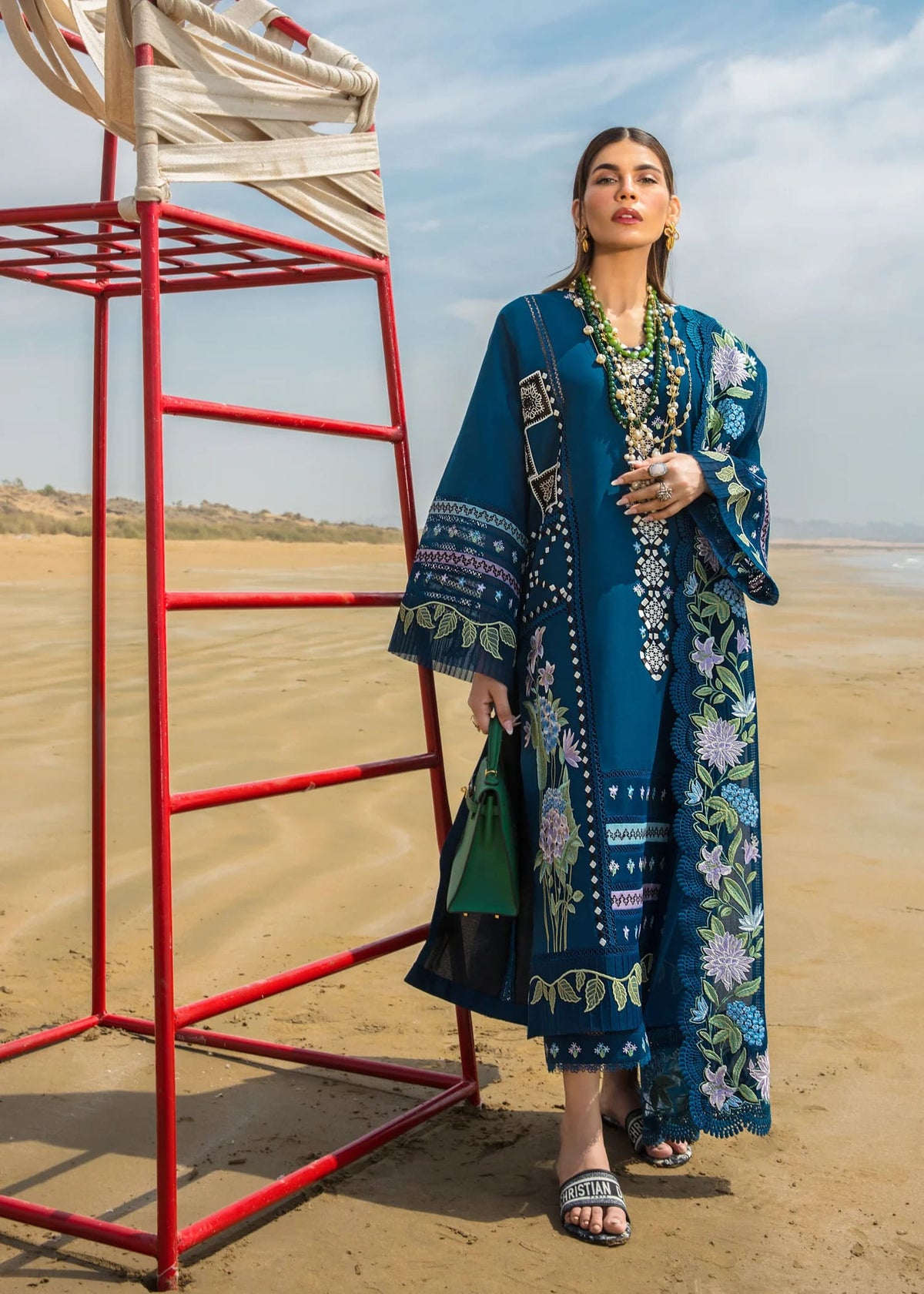 Crimson Unstitched 3 Piece Eid Luxury Lawn Collection'2023-07-A-Bohemian Summer