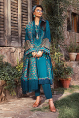 Maria B Unstitched 3 Piece Linen Winter Collection'2022-DL-1009