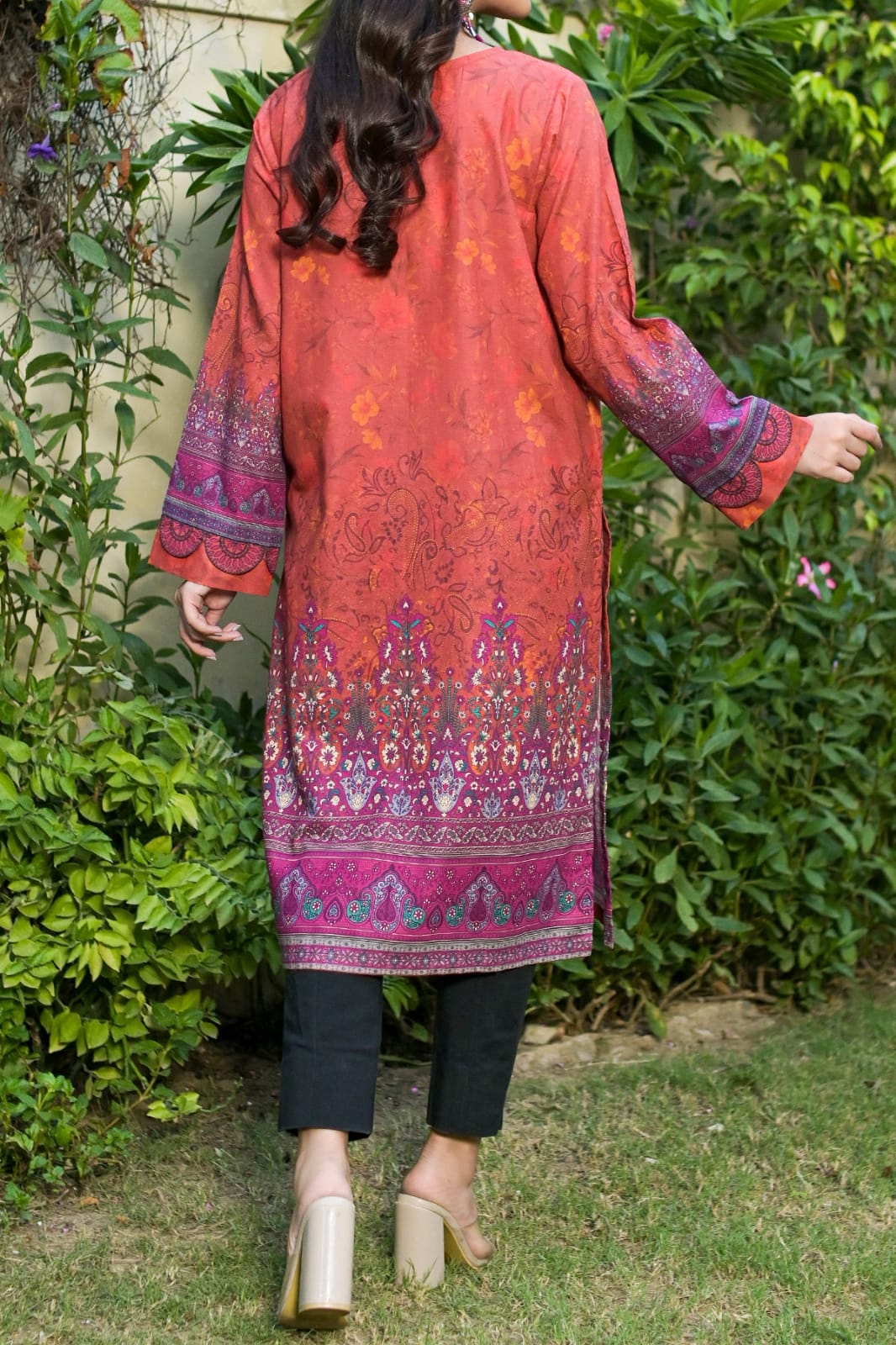 Rafia Khas Stitched Digital Print Khaddar Shirt Collection'2022-DPKHK-34