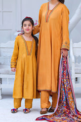 Rafia Khas Stitched Shirt Pret Linen Kids Collection'2022-DPLCH-93