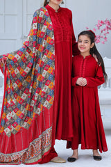 Rafia Khas Stitched Shirt Pret Linen Kids Collection'2022-DPLCH-95