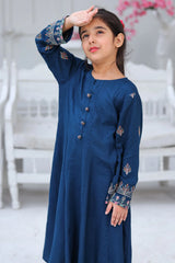 Rafia Khas Stitched Shirt Pret Linen Kids Collection'2022-DPLCH-98