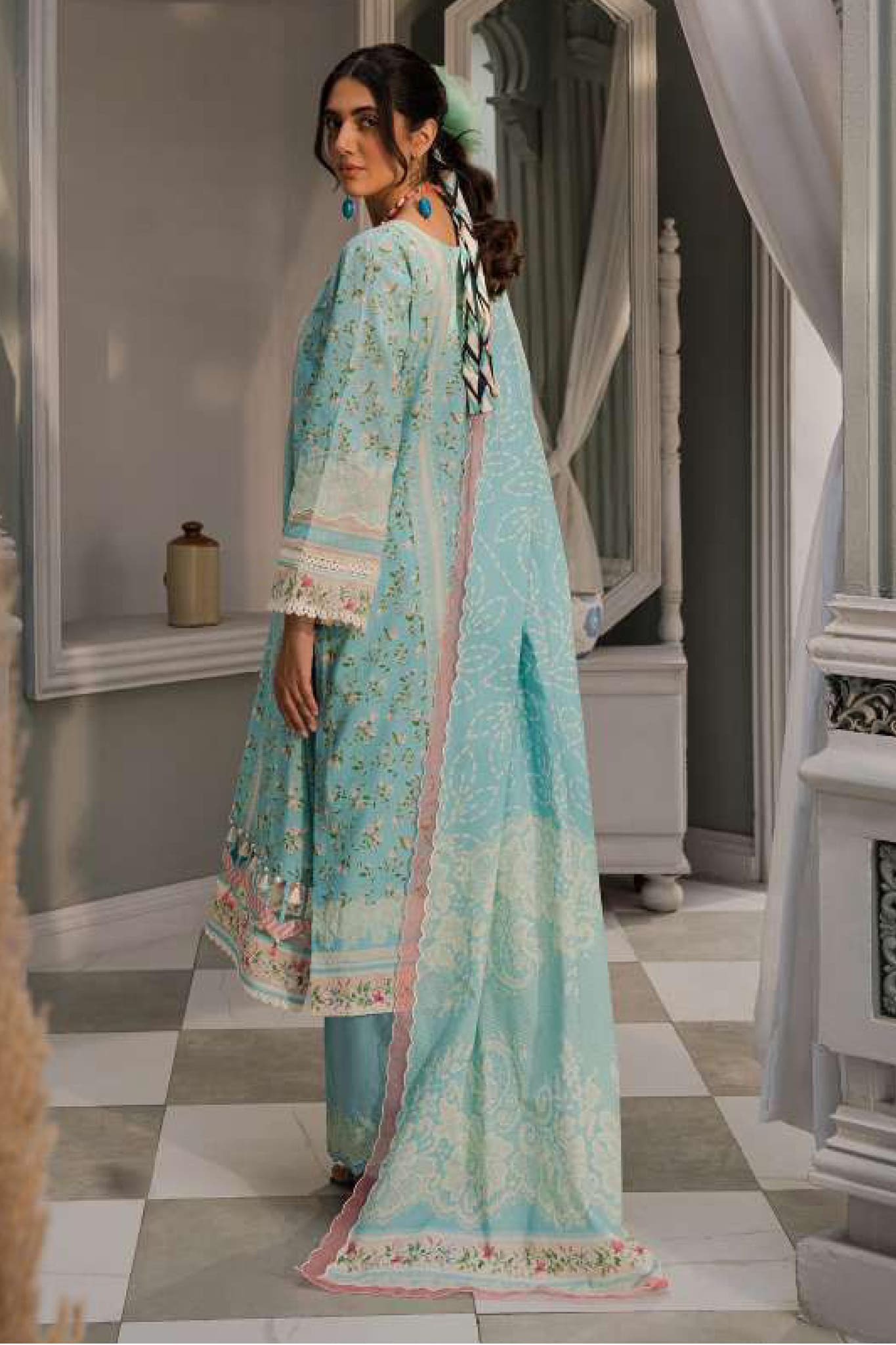 Elaf Prints Unstitched 3 Piece Printed Lawn Collection'2023-EPP-02-B