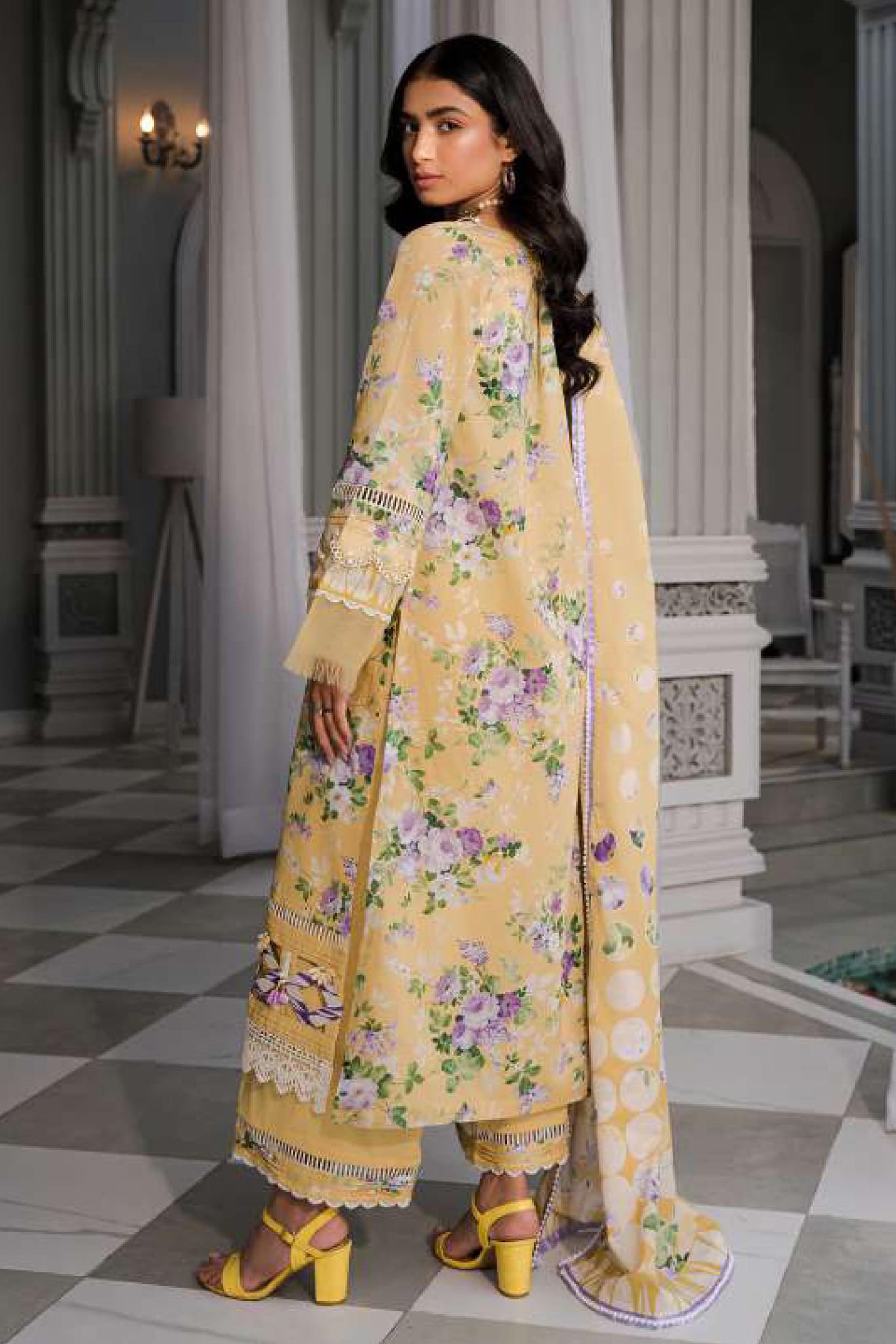 Elaf Prints Unstitched 3 Piece Printed Lawn Collection'2023-EPP-05-A