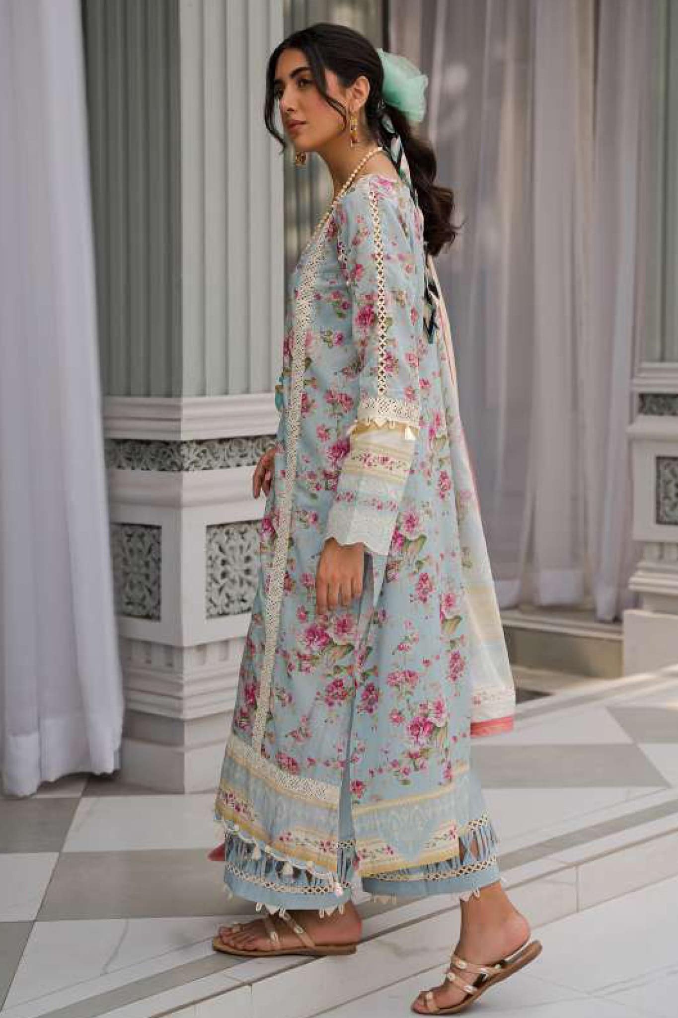 Elaf Prints Unstitched 3 Piece Printed Lawn Collection'2023-EPP-07-B