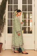 Zara Shahjahan Unstitched 3 Piece Eid Luxury Lawn Collection'2022-D22-Eraj-B